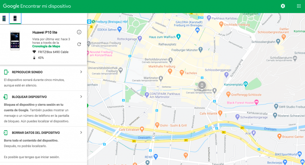 Localizar numero de celular por satelite con Android