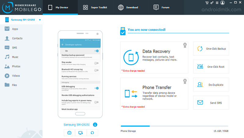 aplicacion WonderShare MobileGo