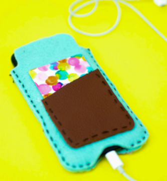 como hacer una funda de movil casera