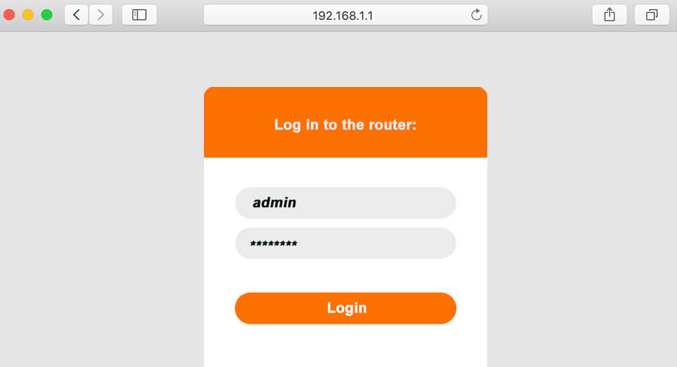 conectarse al router